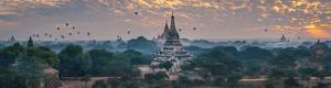 Balloons over Bagan Temples in Myanmar Virtual Tour