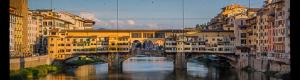 Panoramas of the Vecchio Bridge in Florence and interactive virtual tour