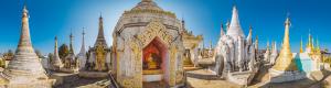 Myanmar Thaung Tho Stupas and Pagodas in Virtual Reality